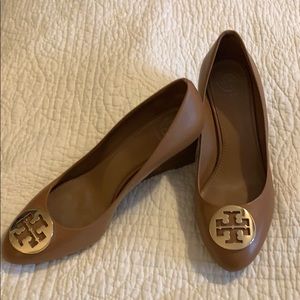 Tory Burch Alice Wedges. EUC. Worn twice. 7.5
